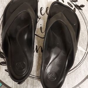 Croc ortho flip flops
